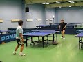 table tennis training: penhold \"serve - first attack\" table tennis training: penhold \"serve - first attack\"