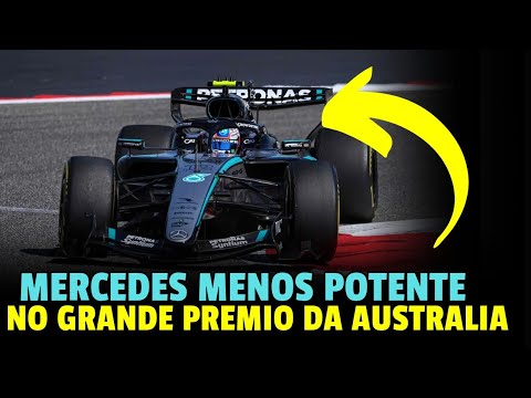 PROBLEMA NO MOTOR MERCEDES: EQUIPE DEVE REDUZIR POTÊNCIA NO GP DA AUSTRALIA | FORMULA 1