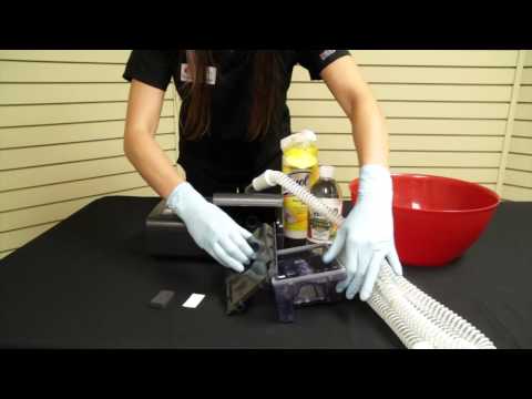 how to properly clean a cpap machine