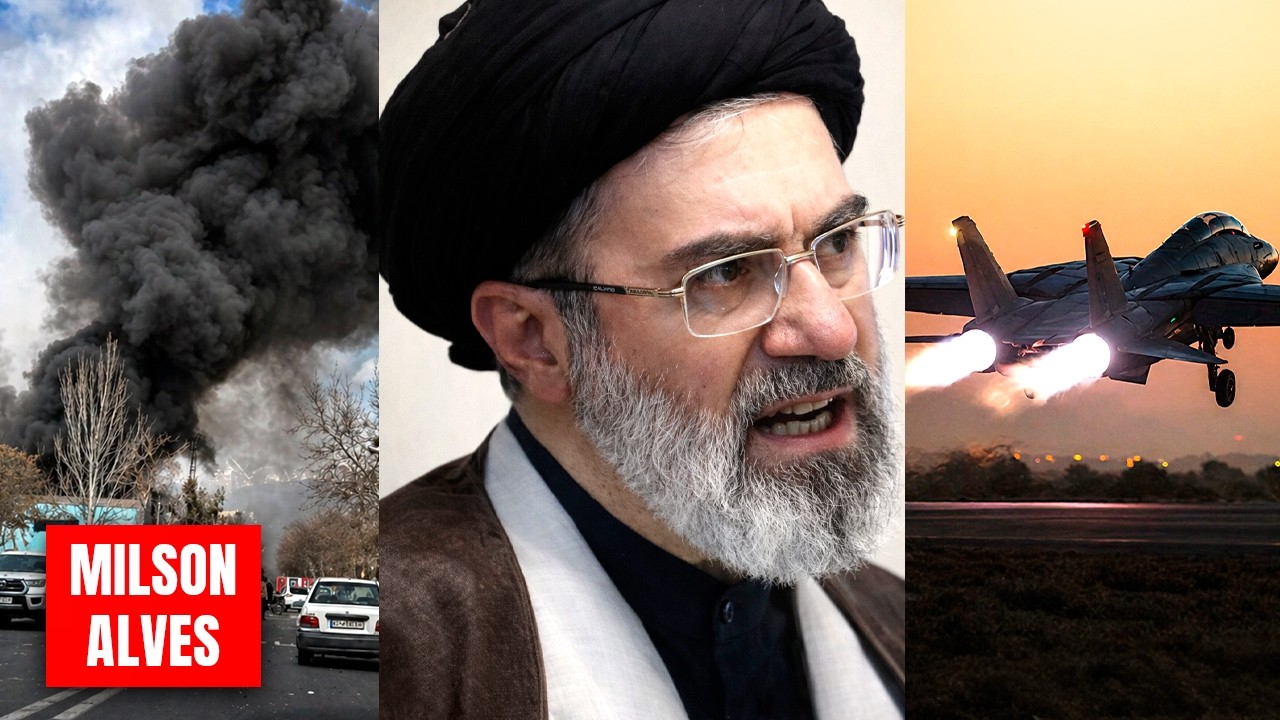 ÚLTIMAS: Irã é atingido por EXPLOSÃO misteriosa e CAÇAS decolam