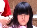 Mike cut hair with 7 scissors