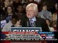 Ted Kennedy Endorses Barack Obama 2 of 2