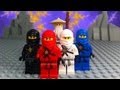 Lego Ninjago Brick Film: Sensei Wu vs. Lord Garmadon Stop Motion