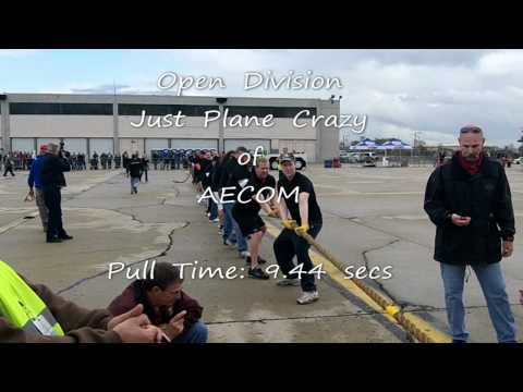 just plane crazy - 2011 Special Olympics Illinois Plane Pull - Now in its 3rd year, this crazy contest on Sept. 24th, pitted men and women against machine as teams of 20 play T...