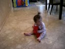 Maddie hugging elmo