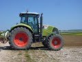 Claas Axion 850 + fraise Claas Axion 850 + fraise