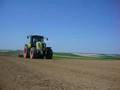 Claas Axion 850 + fraise
