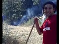 Incendio intorno al convento s.maria deglia angeli