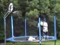 Aro de basket, basquet, cama elastica, blooper
