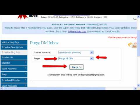 how to delete dm on twitter on laptop