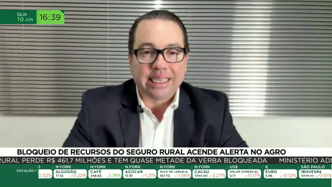 Bloqueio de recursos do seguro rural acende alerta no agro