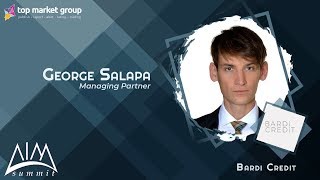 George Salapa - Managing Partner - bardicredit at AIM Summit 2019