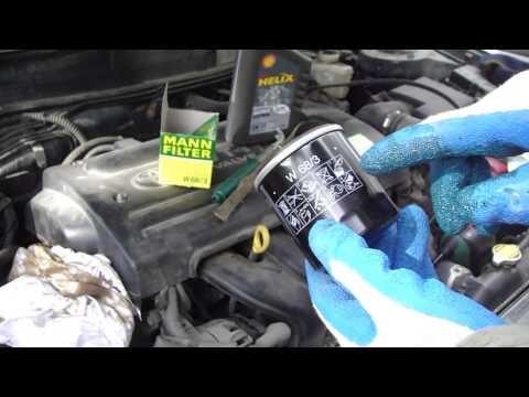 how to change oil filter
