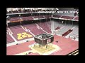 The 20-year-old scoreboard in the University of Minnesota's Williams Arena was deconstructed in a two-and-a-half day process beginning at 7 am on Tuesday, May 22 2012. Watch the entire process take place in this time lapse! New scoreboards will be installed in Mariucci and Williams Arenas for the 2012-13 season. For more info, visit GopherSports.com: bit.ly