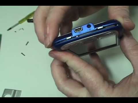 how to change battery in palm vx