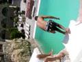 Some lad jumpin off eclipse barr ,, pefkoss
