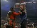 Kane super Chokeslam on Taker