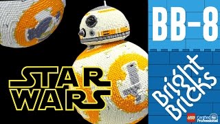 Life Size LEGO STAR WARS BB-8 -Bright Bricks Timelapse