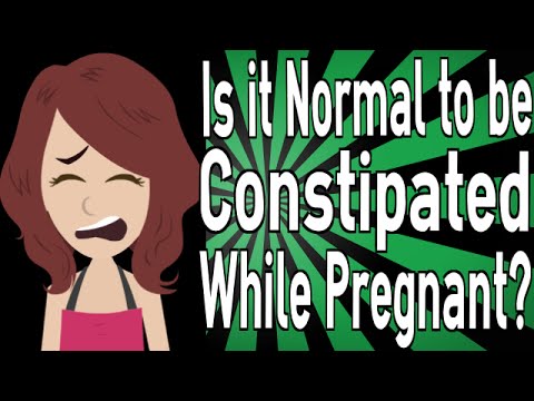 how to relieve constipation while pregnant