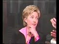 Hillary Clinton in February 2000 (Part 1) Hillary Clinton in February 2000 (Part 1)