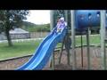 Lienne and the slide