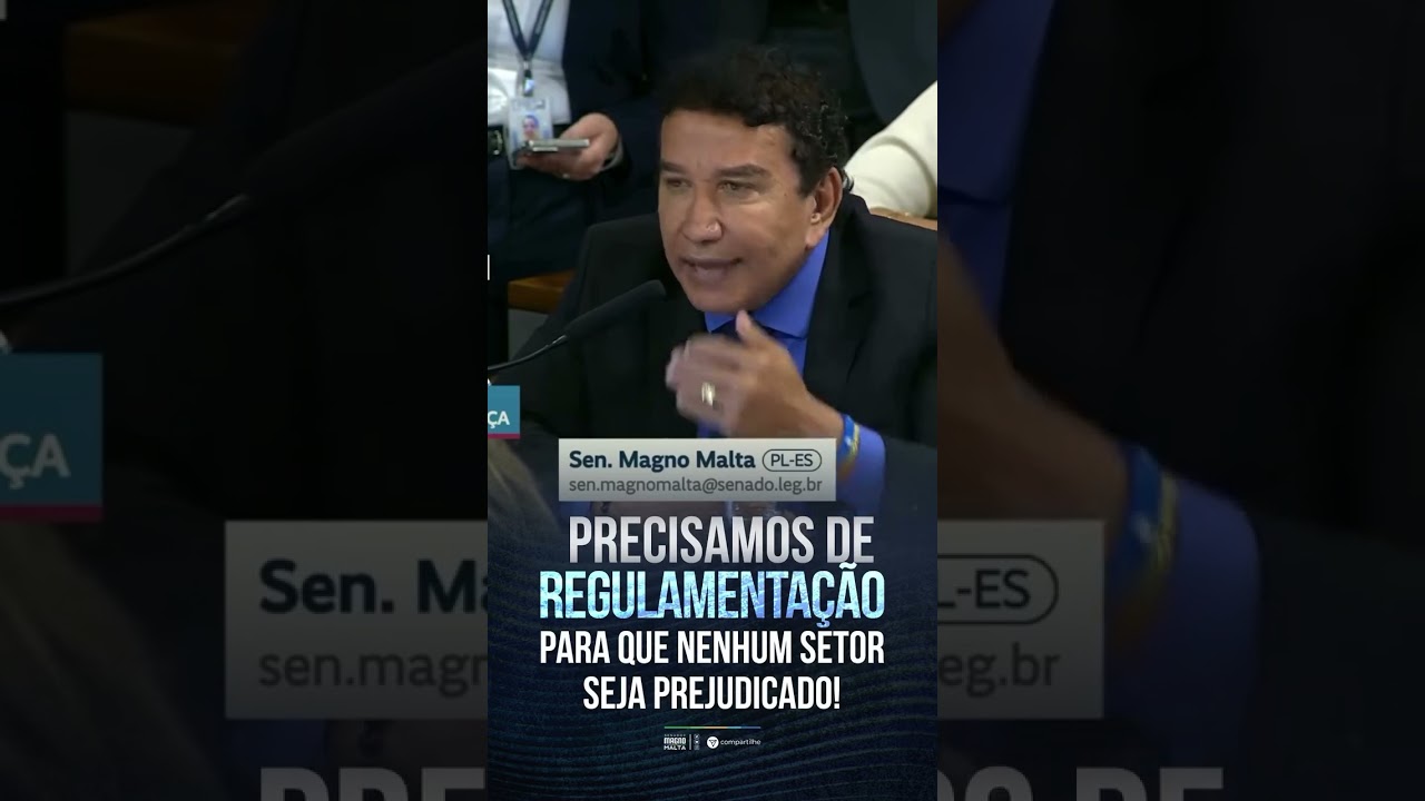 PRECISAMOS DE REGULAMENTAÇÃO PARA QUE NENHUM SETOR SEJA PREJUDICADO!