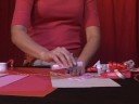 Paper Heart Garland : Paper Heart Garland: Add Glitter