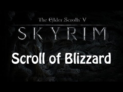how to use scrolls in skyrim