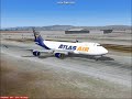 Atlas Air Boeing 747-400 from Los Angeles to San Juan