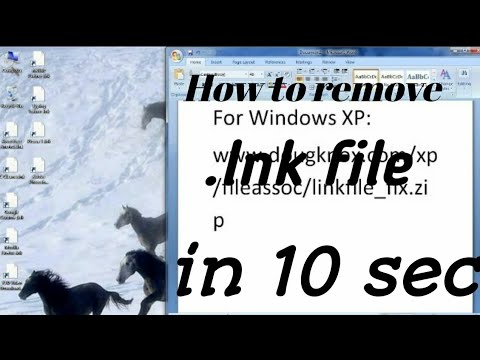 how to get rid of lnk files