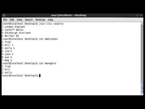 how to join files in linux