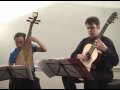 Philip Glass: company, pipa and guitar duo by Liu Fang & Michael  琵琶吉他二重奏