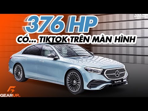 Mercedes E-Class 2024: thiết kế lạ, có... Tiktok và anh em chạy xe Hàn sẽ thích | GU