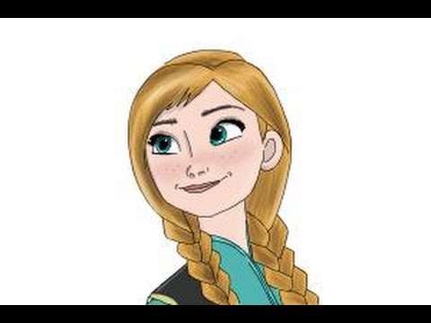 how to draw anna