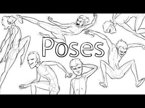 how to draw poses