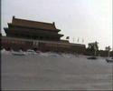 Cycling in Tiananmen Square