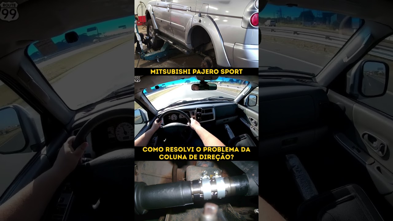 Barulho na coluna de direção da Mitsubishi Pajero Sport...