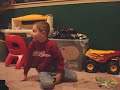 Hey Coach Calhoun - You better sign this kid now or he'll be playing AGAINST you soon!   (he's 2 yrs old)