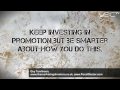 Marketing advice from Guy Tomlinson,