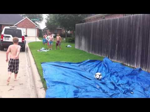 how to practice slide tackling