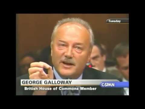 US Senate - George Galloway V US senate, probably the most prolific clip EVER in the history of left WING politics.