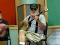dwight diller at a fiddle workshop, 2007 west virginia state folk festival in glenville, wv