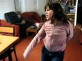 videos de chica bailando todos  me miran