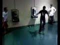Jack Evans break dancing Boston with a kid Jack Evans break dancing Boston with a kid