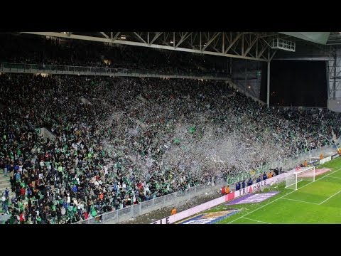 etienne - AS Saint Etienne 1:2 Olympique Lyon, 10.11.2013, Ligue 1 (France), Stade Geoffroy-Guichard.