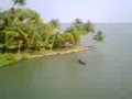 Ashtamudi back waters in Kollam district