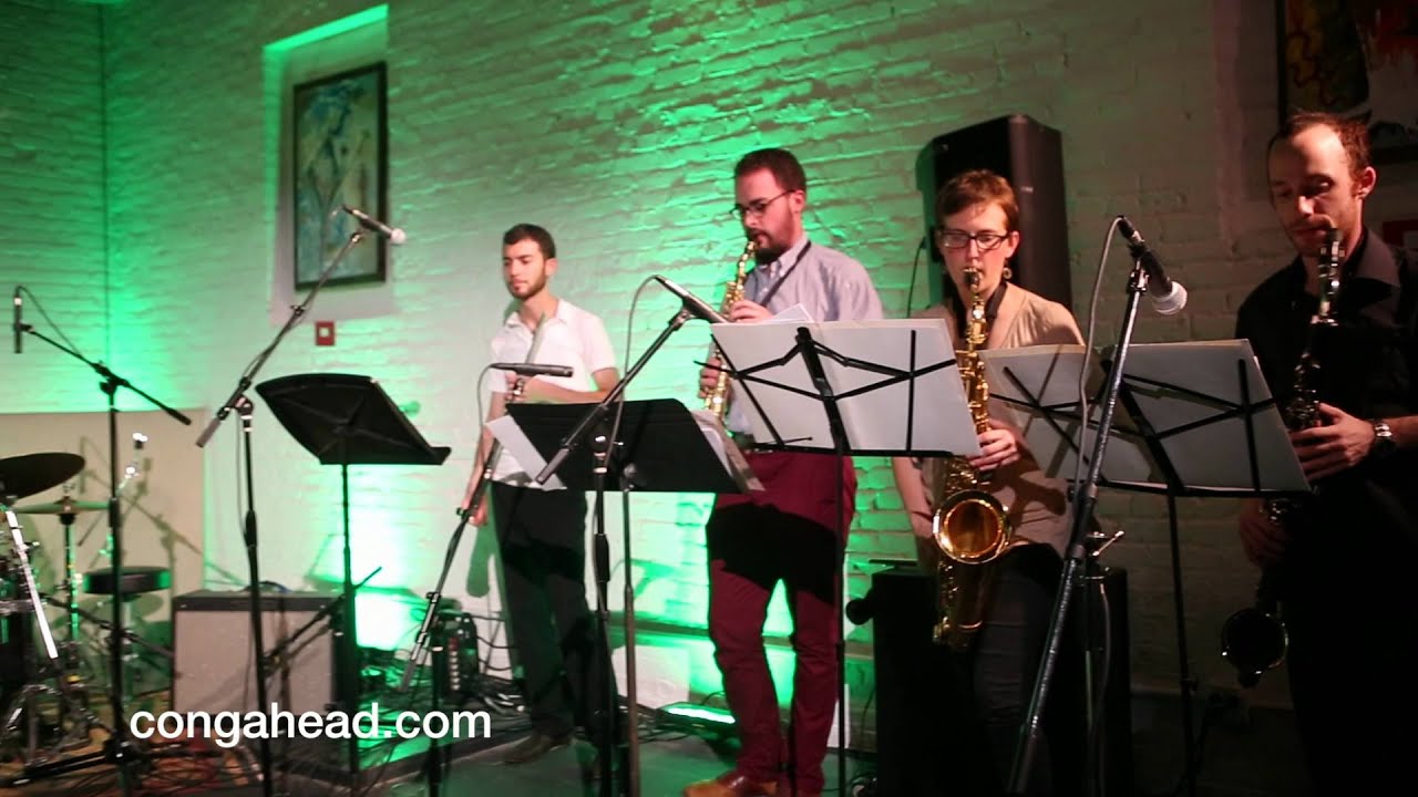 Dan Pugach performs Coming Here with his Nonet at ShapeShifter Lab