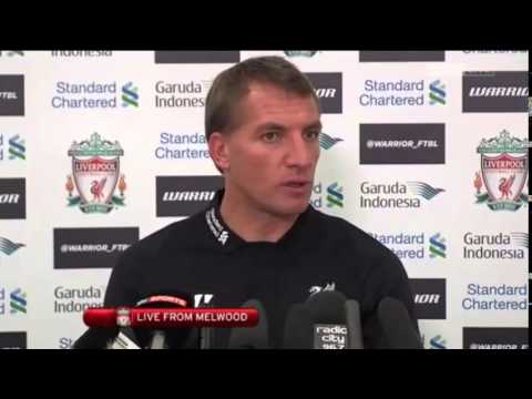 Brendan Rodgers Pre Aston Villa Press Conference