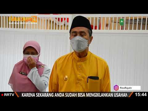 Gubernur Riau Pimpin Rapat Penanganan Covid-19 se-Riau