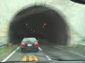 [V0117] 020805 積丹２：奇岩群を横目に積丹岬を目指し崩落事故の豊浜トンネル脇に完成の新トンネルを通過 Japanese country roads; Syakotan Misaki Cape